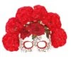 Masker Day Of The Dead Vrouw Met Bloemen