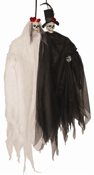 DECO KOPPEL SKELET 70CM LED 1 DECO KOPPEL SKELET 70CM LED