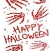 HAPPY HALLOWEEN STICKER 50 X 28 Cm