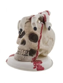 Doodskop Met Hand En Bloed