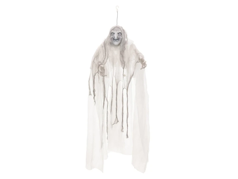 Halloween Witch, White, 170x50x20cm 1 Halloween Witch, White, 170x50x20cm