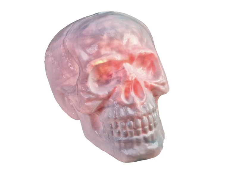 Halloween Skull, 31x22x22cm 2 Halloween Skull, 31x22x22cm - Afbeelding 2