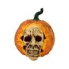 Halloween Skull Pumpkin 26cm