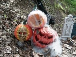 Halloween Skull Pumpkin 26cm -Halloween Fun Verkoopwinkel 83316073d