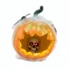 Halloween Pumpkin In Spider Web 25cm