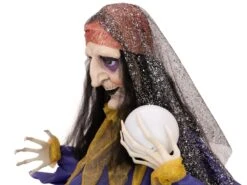 Halloween Figure Fortune Teller, Animated 50cm -Halloween Fun Verkoopwinkel 83316113c