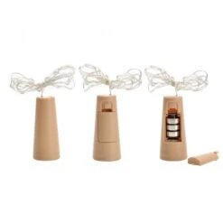 LICHTSNOER 92CM MET STOP VOOR FLES -Halloween Fun Verkoopwinkel 87108 4