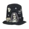 Halloween Costume Top-Hat With Skull